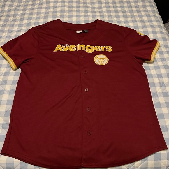 Marvel Tony Stark baseball jersey - Picture 1 of 2